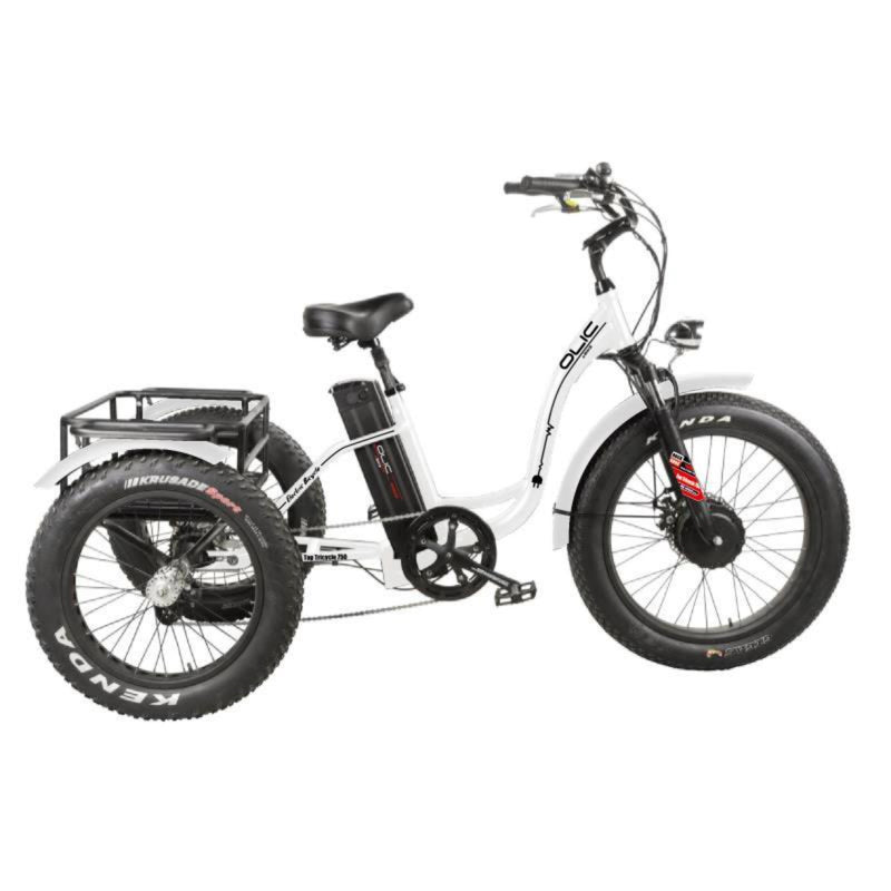 Electric Bike Olic Tricycle 750 White Main