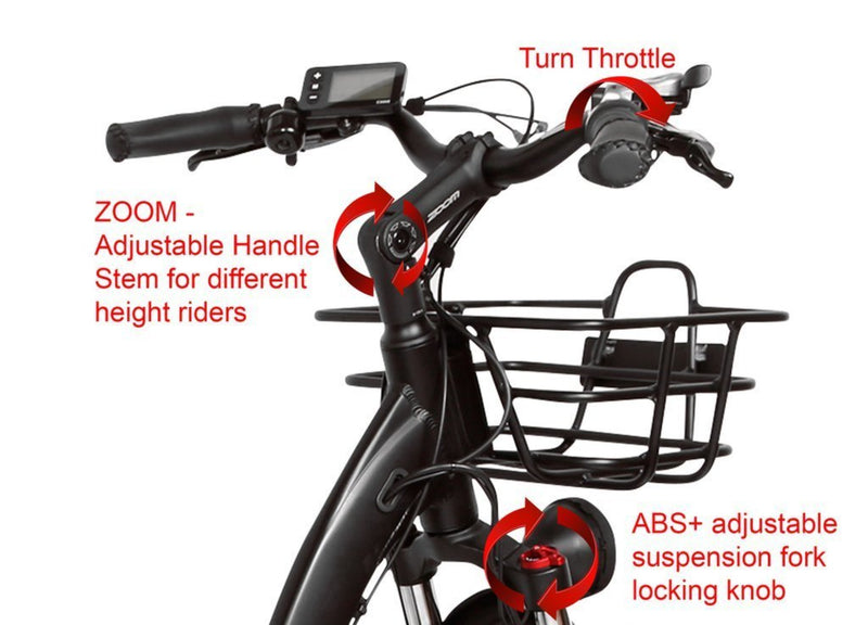 T4B 500W Carriage Trike 3 Wheel Fat Tire specifications