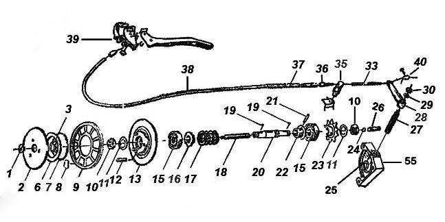 Main Clutch Spring - engine diagram