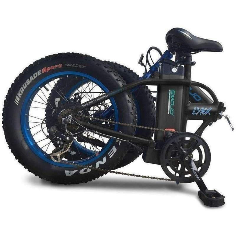 E-Mojo 500W Lynx PRO Fat Tire Folding folded bicycle