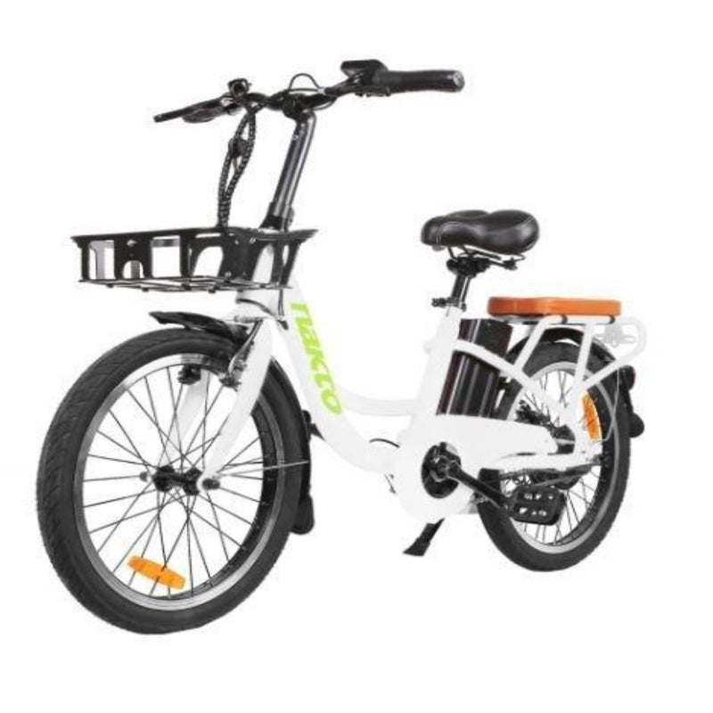 Nakto 250W 20" City Cargo Pony front of bicycle