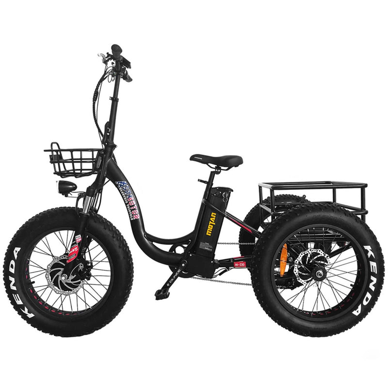 AddMotor 750W MOTAN M-330 P7 20" Step-Thru Fat Trike black side