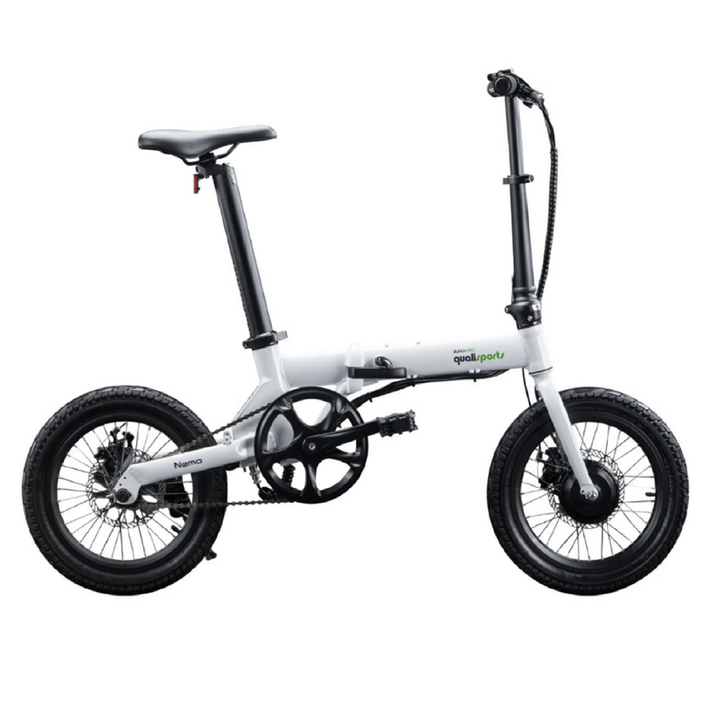 Electric Bike Qualisports Nemo White