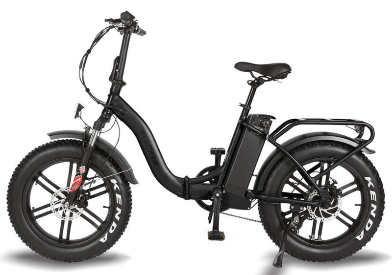 T4B 350W Fat Black 2-Way Fat Tire Folding side