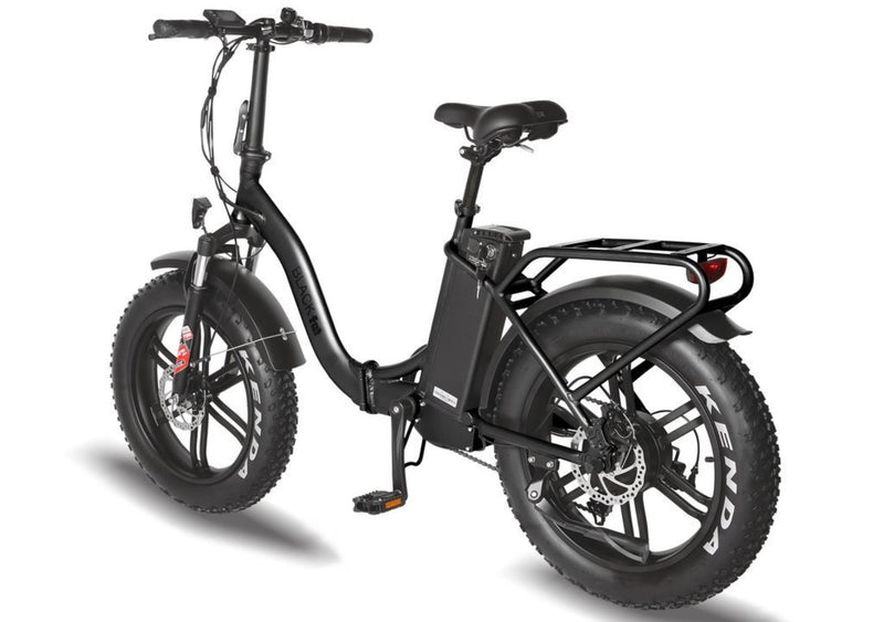 T4B 350W Fat Black 2-Way Fat Tire Folding rear