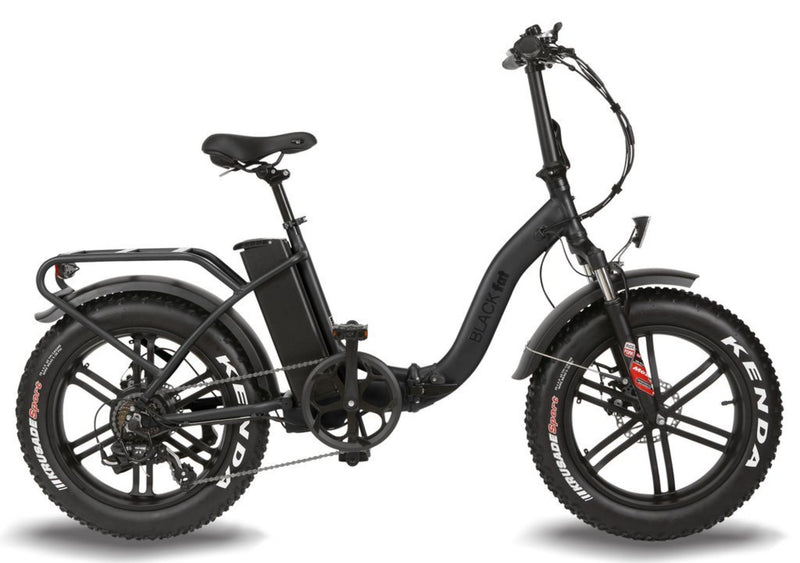 T4B 500W Fat Black 2-Way Fat Tire Folding side