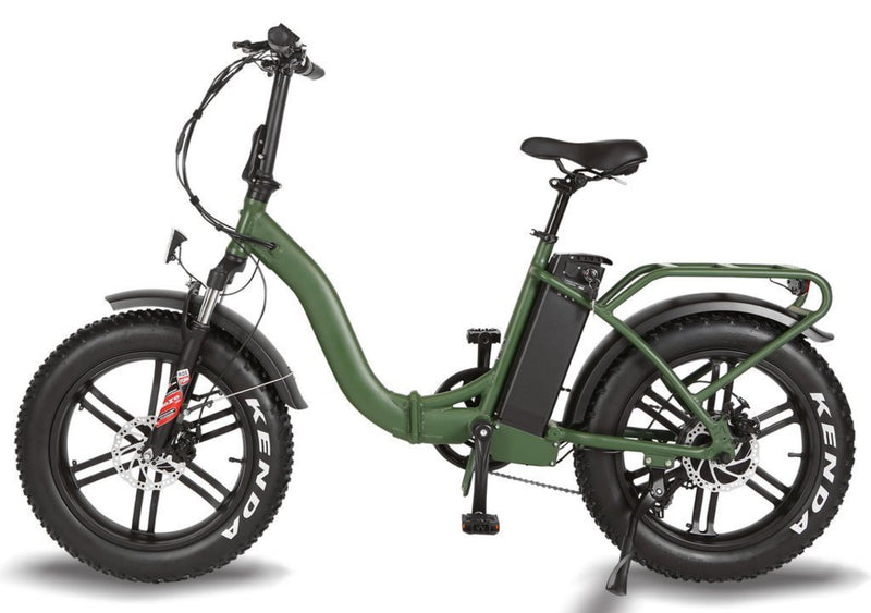 T4B 500W Fat Black 2-Way Fat Tire Folding side