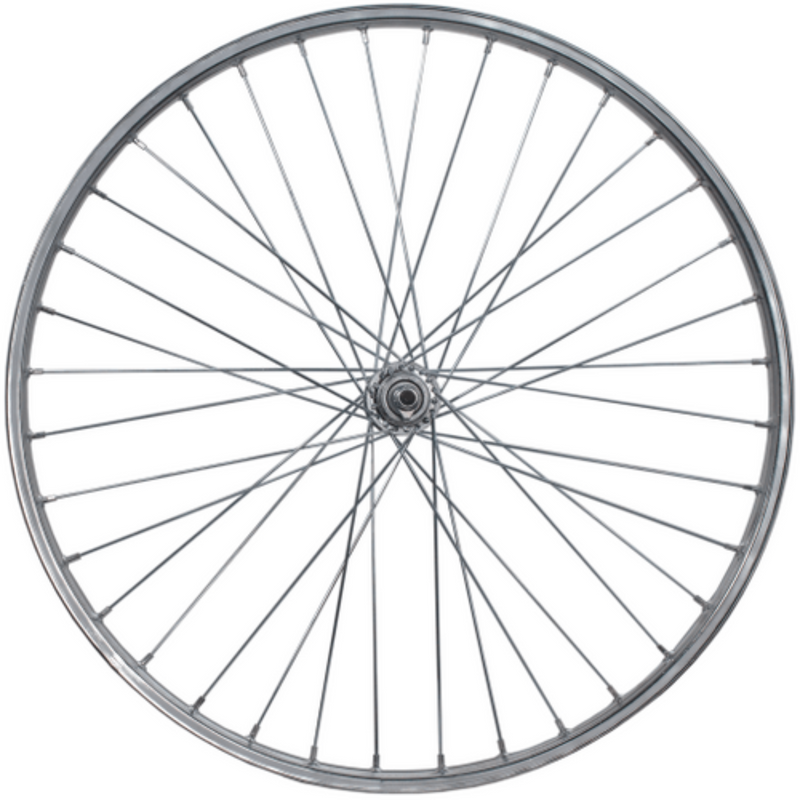 HD Wheels Silver Front Non-Disc Brake Ready Side