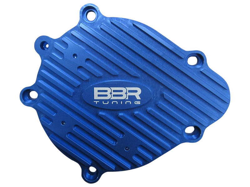 BBR TUNING BILLET ALUMINIUM GEAR CASE COVER - blue