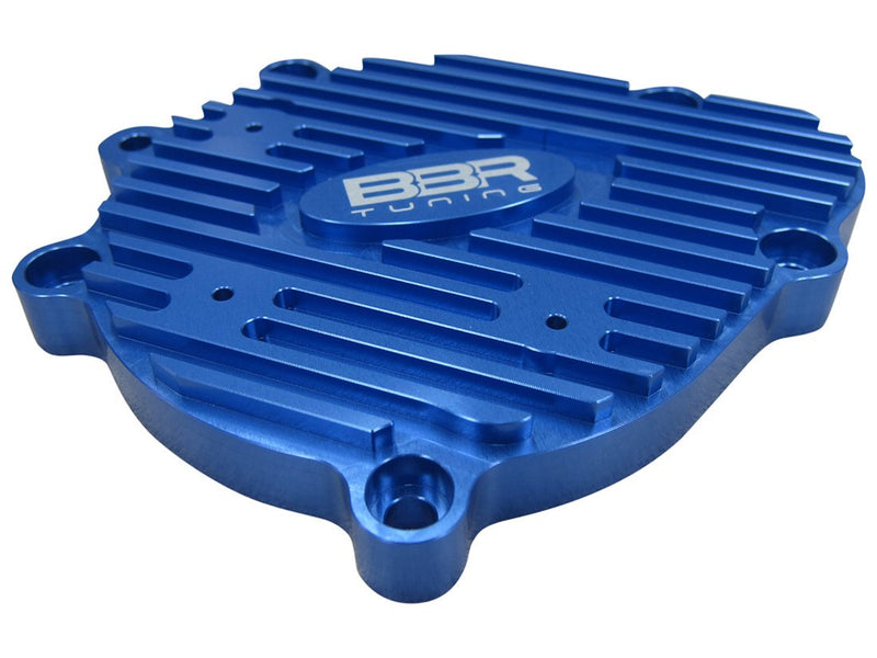 BBR TUNING BILLET ALUMINIUM GEAR CASE COVER - blue side