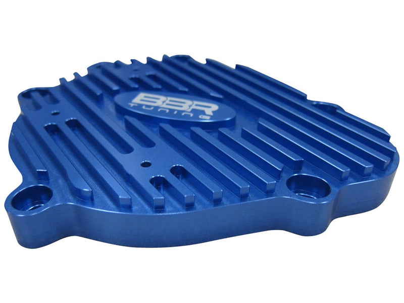 BBR TUNING BILLET ALUMINIUM GEAR CASE COVER - blue long