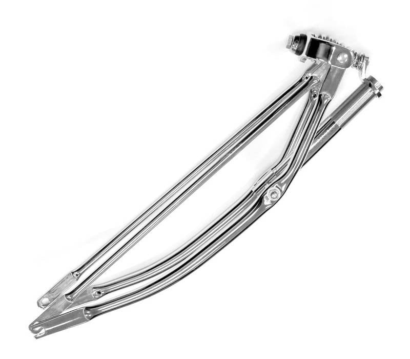 Bicycle Parts Springer Fork Silver Profile