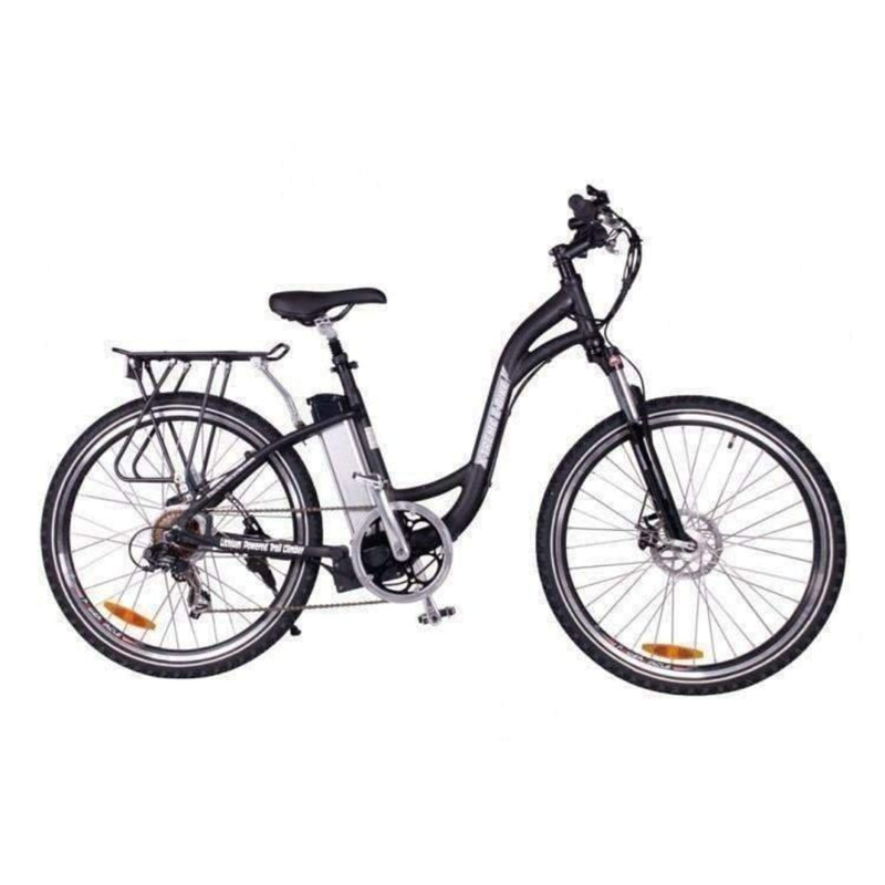 X-Treme 300W Trail Climber Mountain Baby Blue - black bicycle side