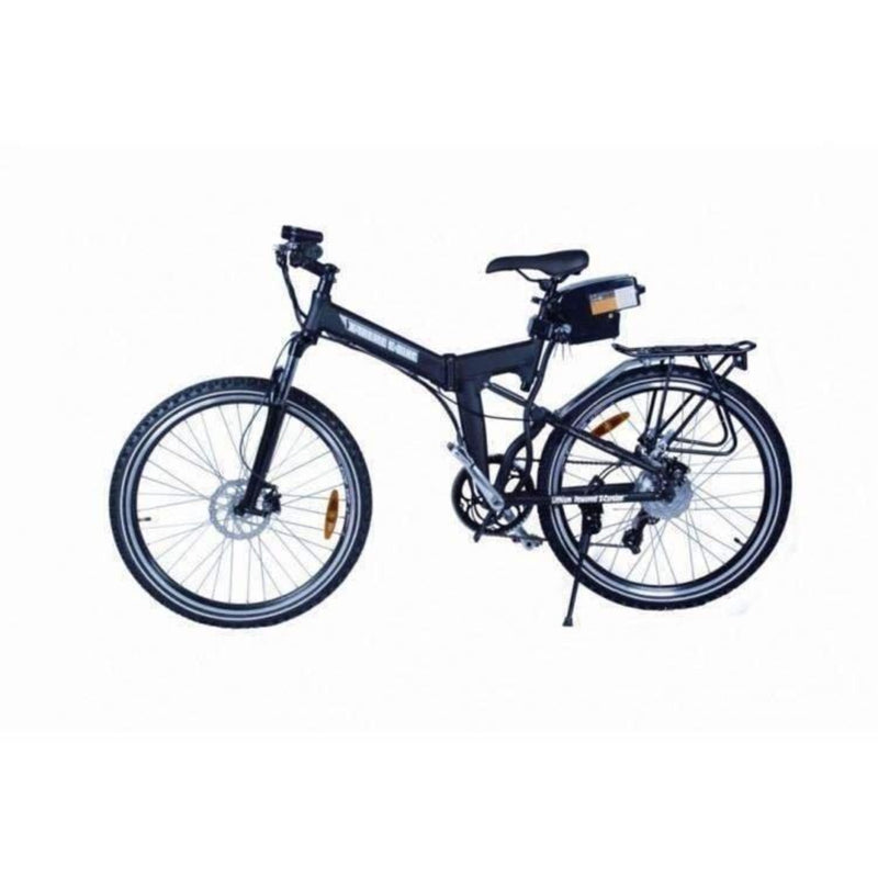 X-Treme 350W X-Cursion Max Folding black bicycle side