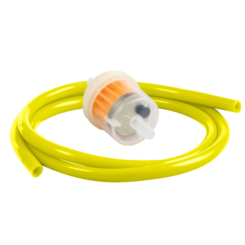 Magnetic Inline Fuel Filter w/ Fuel Line